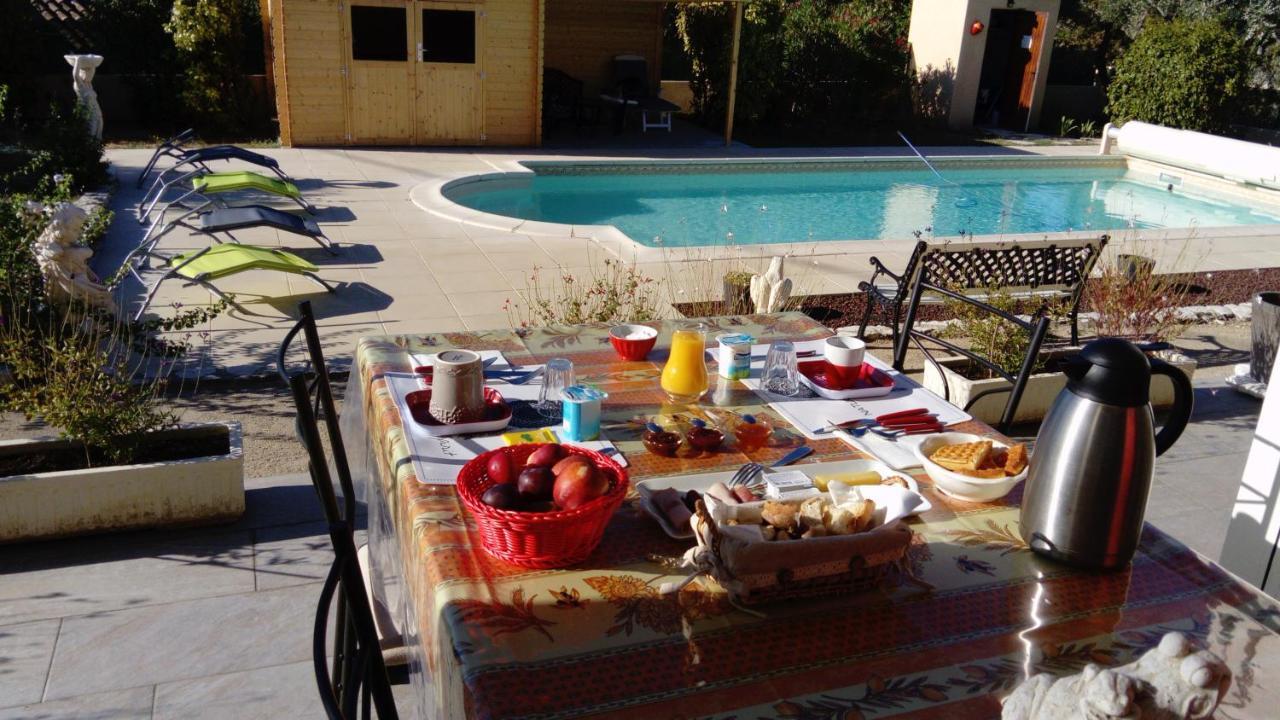 L'Oustau Bonur Bed & Breakfast Bourg-Saint-Andéol Eksteriør bilde